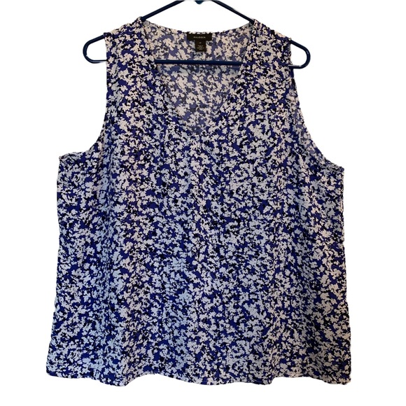 Halogen V-Neck Sleeveless Top * XL - Picture 11 of 11